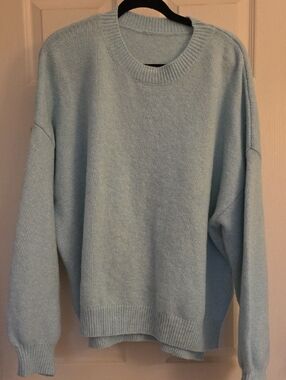 LIght Blue Crewneck Sweater Sz XXL